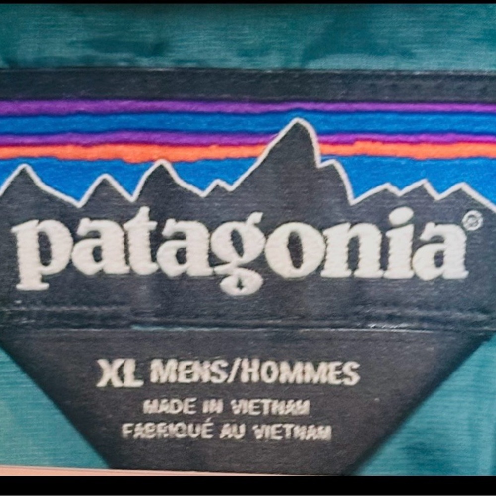 PATAGONIA MENS XL PEPPERGRASS GREEN NANO PUFF HOODY. PRIMALOFT FILL,STYLE 84222 - Picture 7 of 13